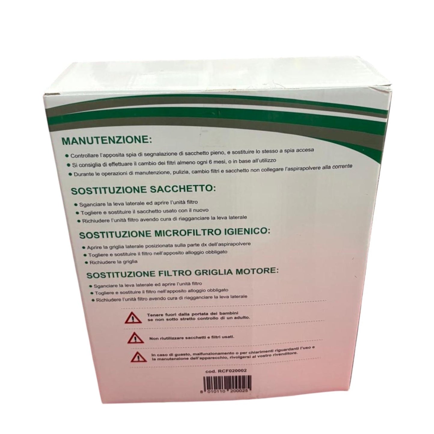 Kit Sacchetti Compatibili Folletto VK220S – 6 Sacchetti + Filtro + Profumi, Pulizia Totale Garantita
