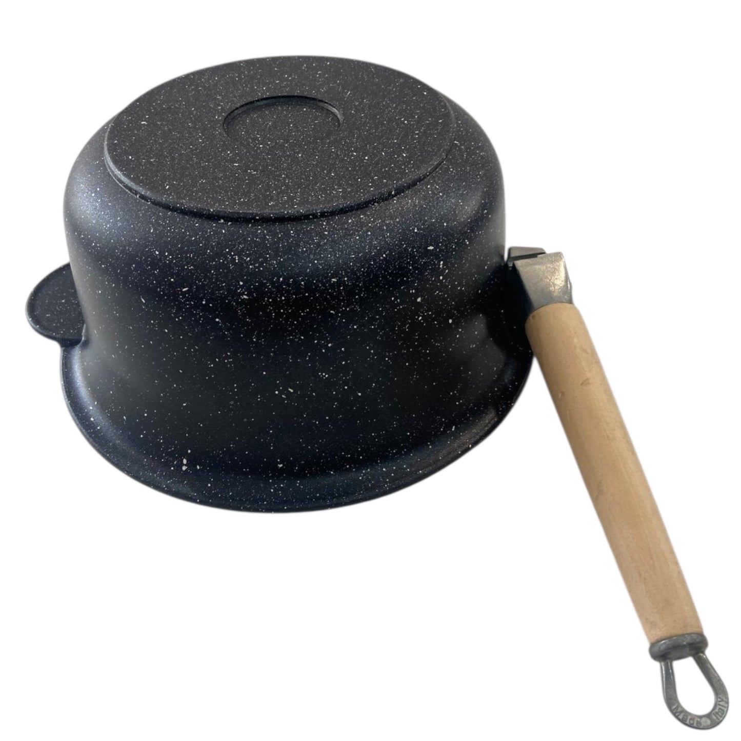 Paiolo artigianale, Rivestimento in pietra lavica, Made in Italy, 24 cm