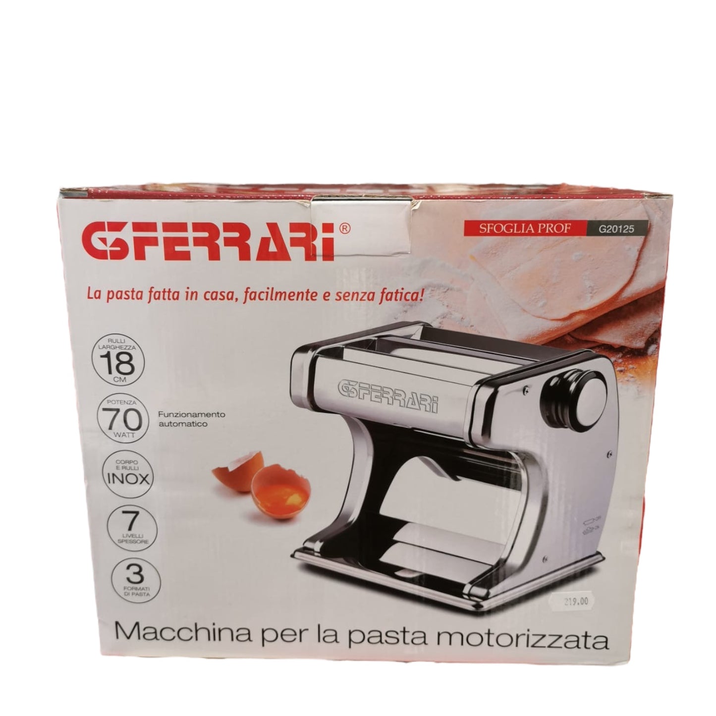 Macchina per la Pasta Motorizzata GFerrari