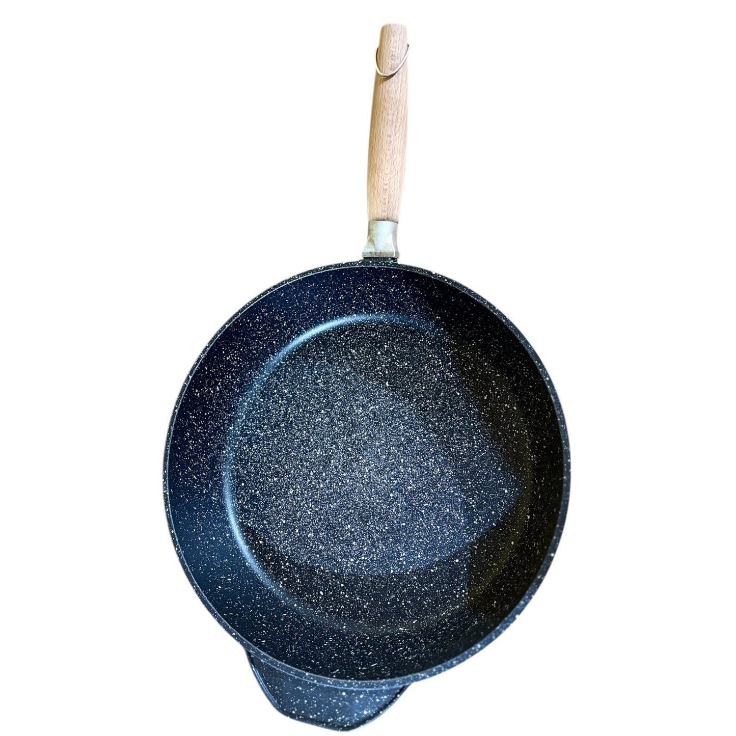 “Padella Artigianale a Bordo Alto 32 cm – Forgiata in Italia, Pensata per Durare”