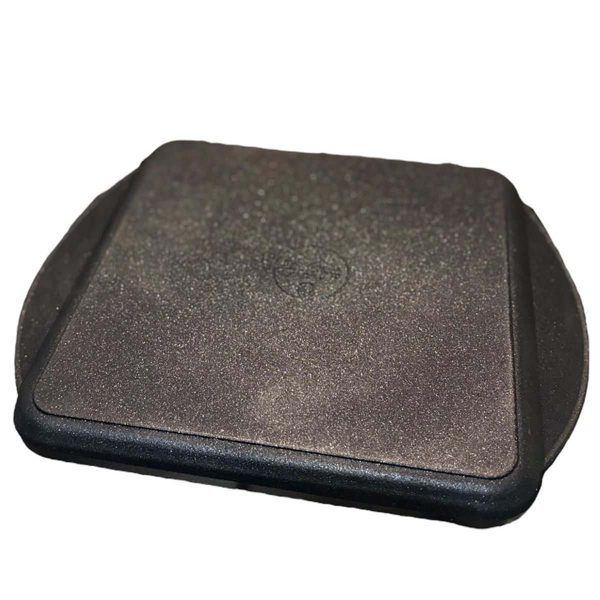 Plancia rettangolare liscia dotata di maniglie adatta per l’induzione e gas 28 X 28 cm, artigianale Made in Italy