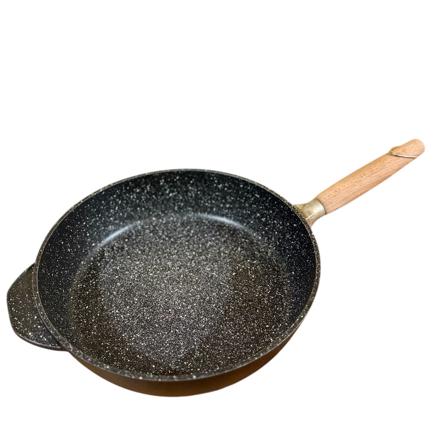 “Padella Artigianale a Bordo Alto 32 cm – Forgiata in Italia, Pensata per Durare”