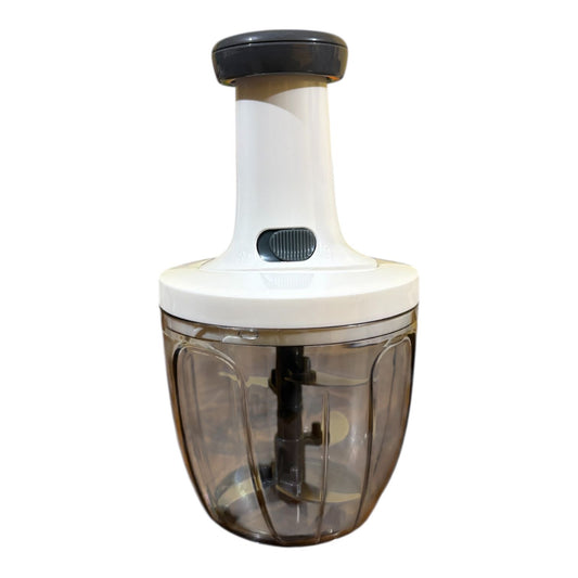 Chef Push & Twist Sistema Multifunzionale per Affettare Tagliare Tritare e Smunizzare con Precisione 900 ml Utensile Versatile per Cucina