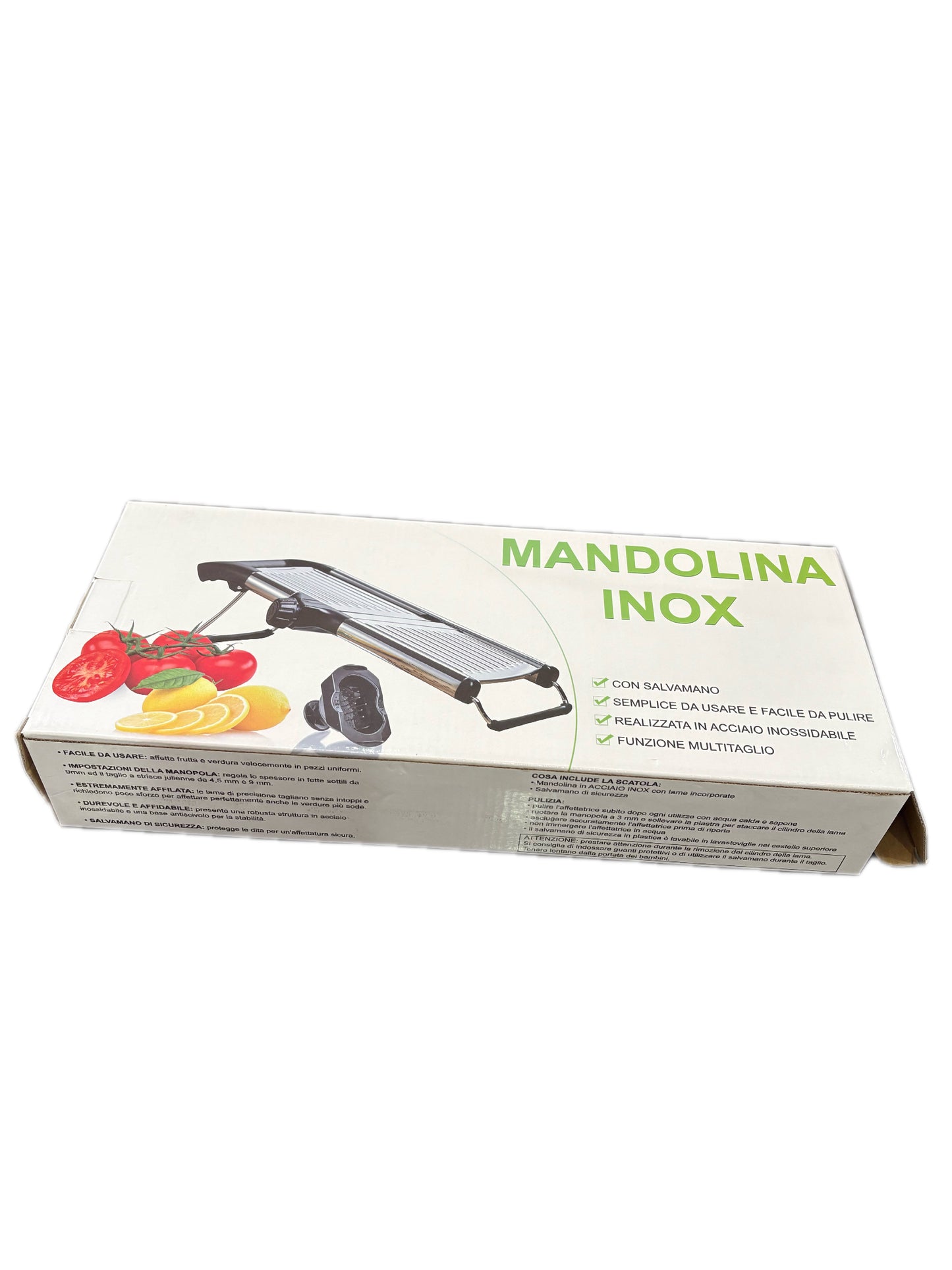 Mandolina Inox Professionale – Taglio Preciso, Veloce e Senza Fatica Ogni Giorno
